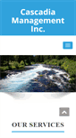 Mobile Screenshot of cascadiamgmt.com